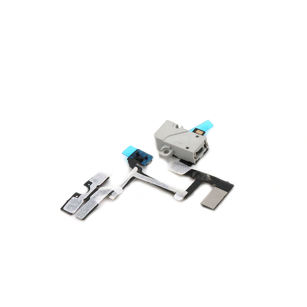 Apple Volumeknop and Koptelefoonaansluiting kabel voor iPhone 4 Wit OEM-Equivalent