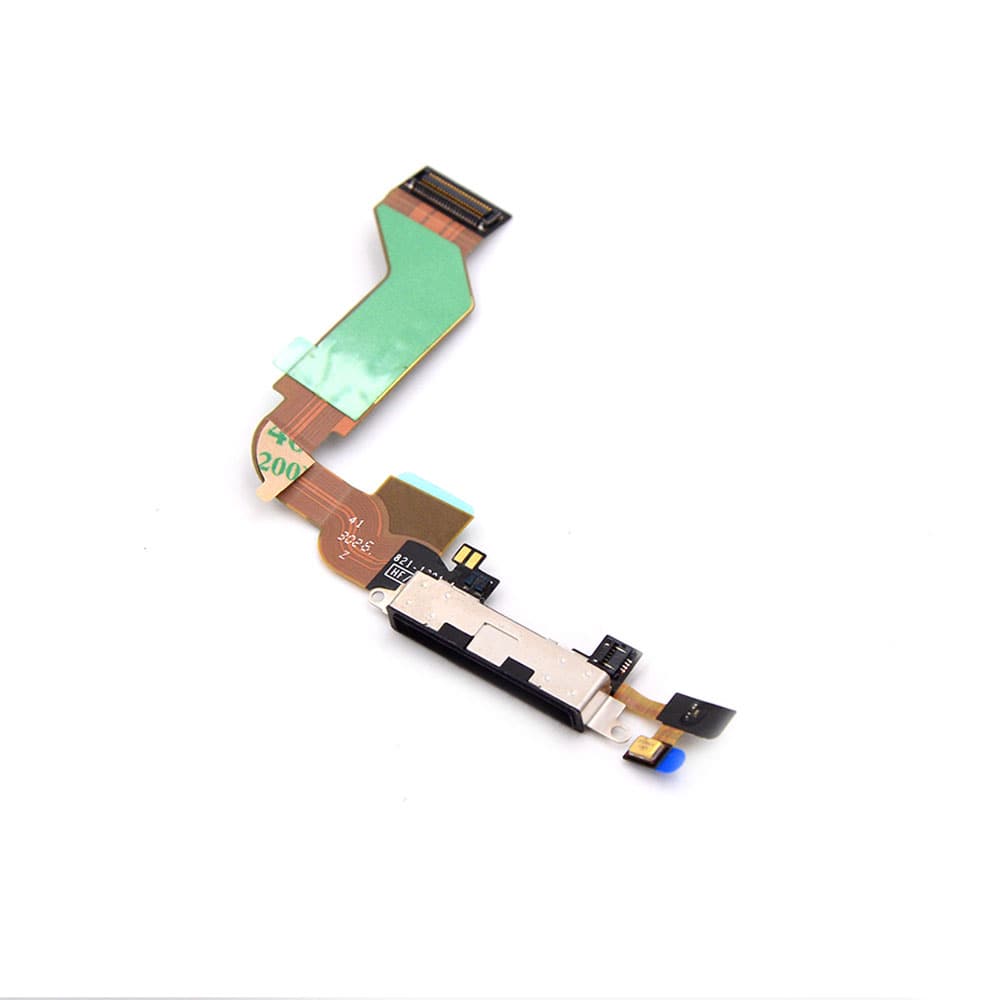 Apple Oplaadpoort voor iPhone 4s Zwart OEM-Equivalent