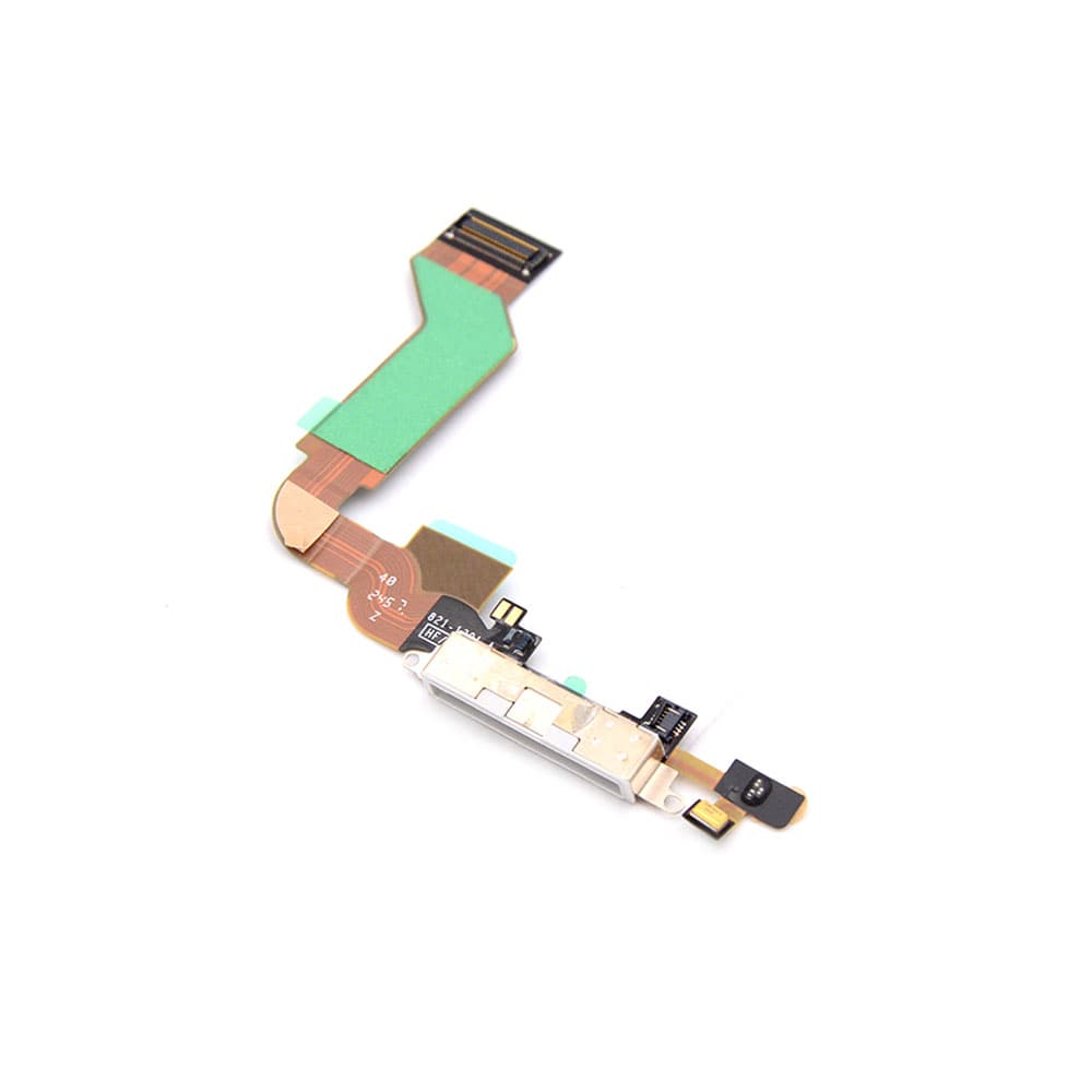 Apple Oplaadpoort voor iPhone 4s Wit OEM-Equivalent