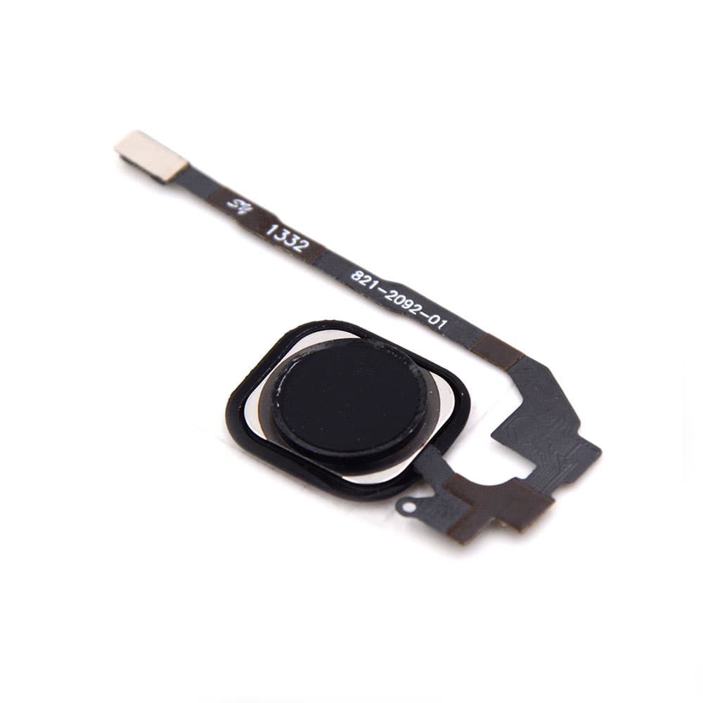 Apple Home-knop voor iPhone 5s Zwart OEM-Equivalent