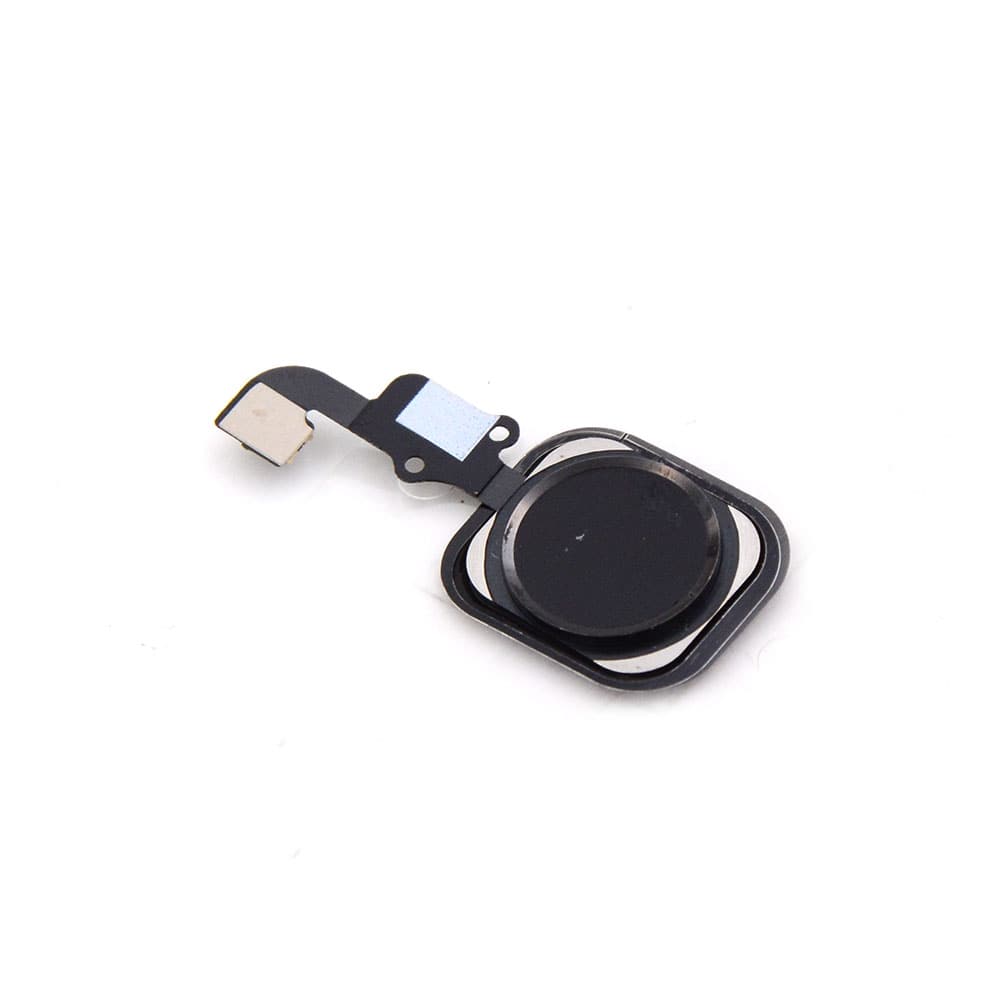 Apple Home-knop kabel voor iPhone 6 Plus Zwart OEM-Equivalent