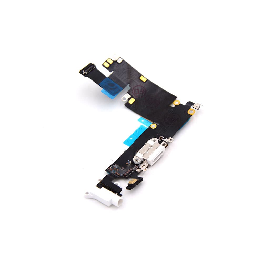 Apple Oplaadpoort met koptelefoonaansluiting voor iPhone 6 Plus Wit Pulled