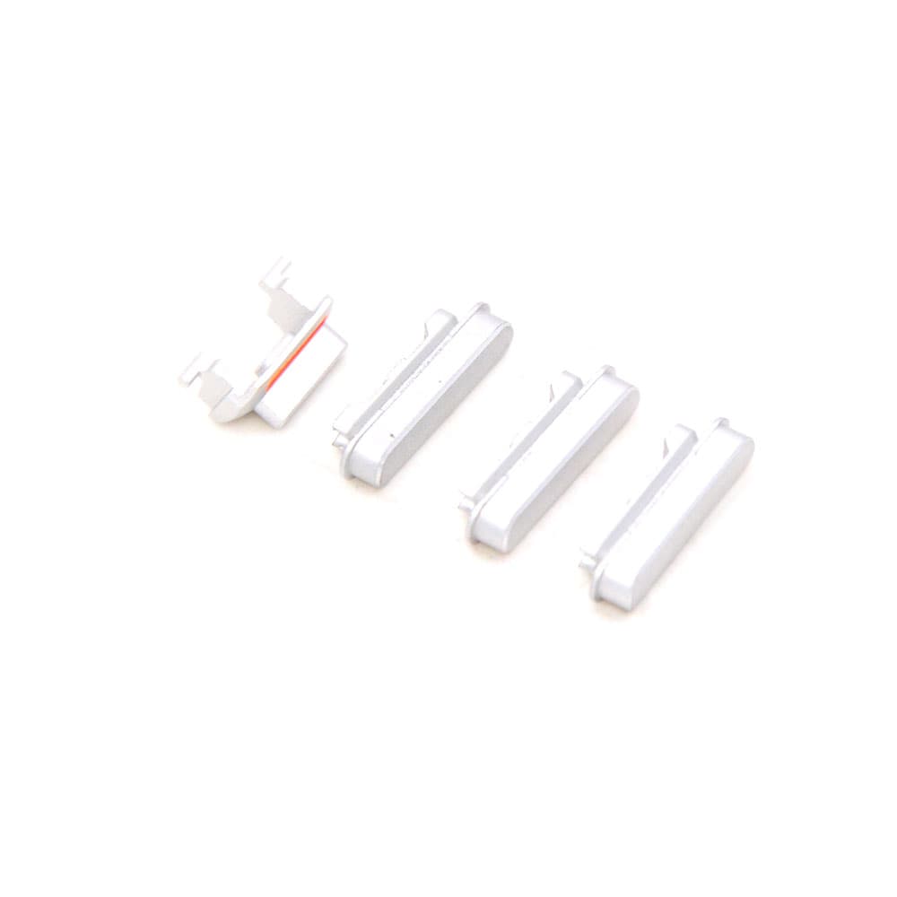 Apple Behuizing-knoppenset voor iPhone 6 Plus Zilver OEM-Equivalent