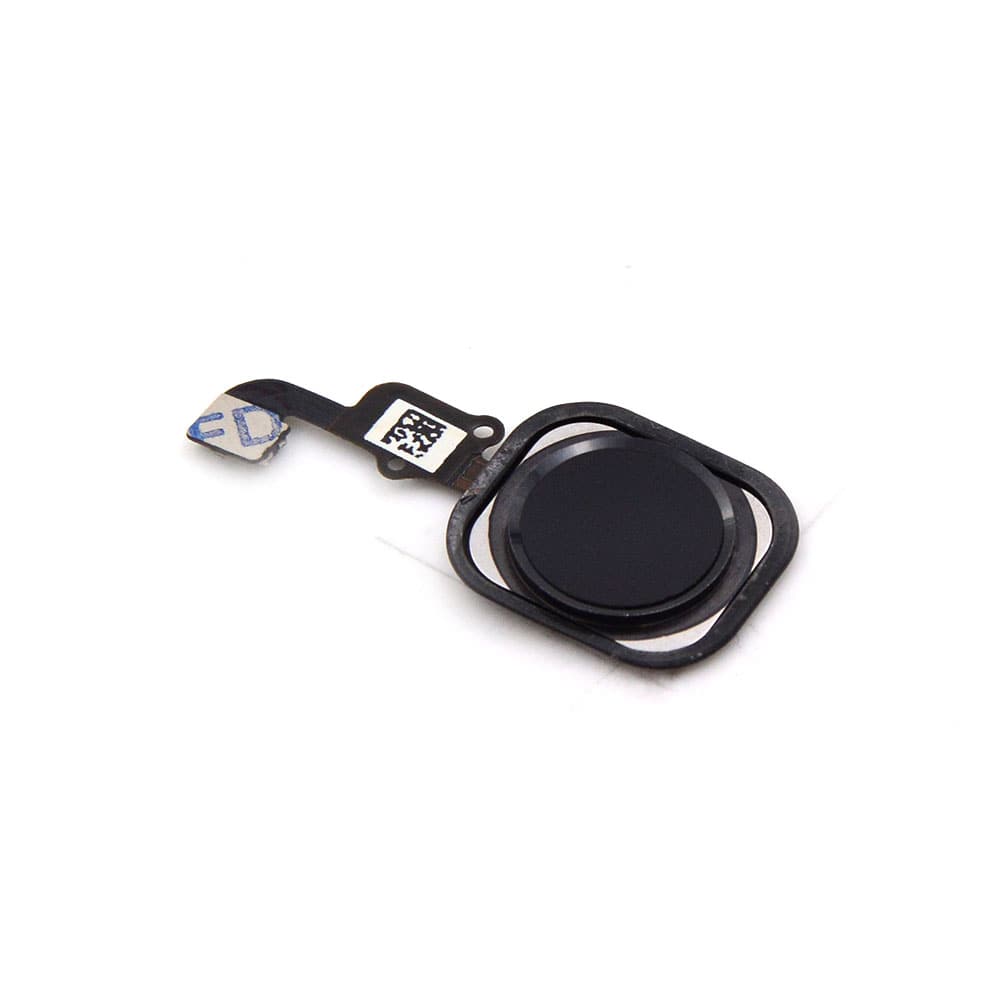 Apple Home-knop voor iPhone 6s Plus Zwart OEM-Equivalent