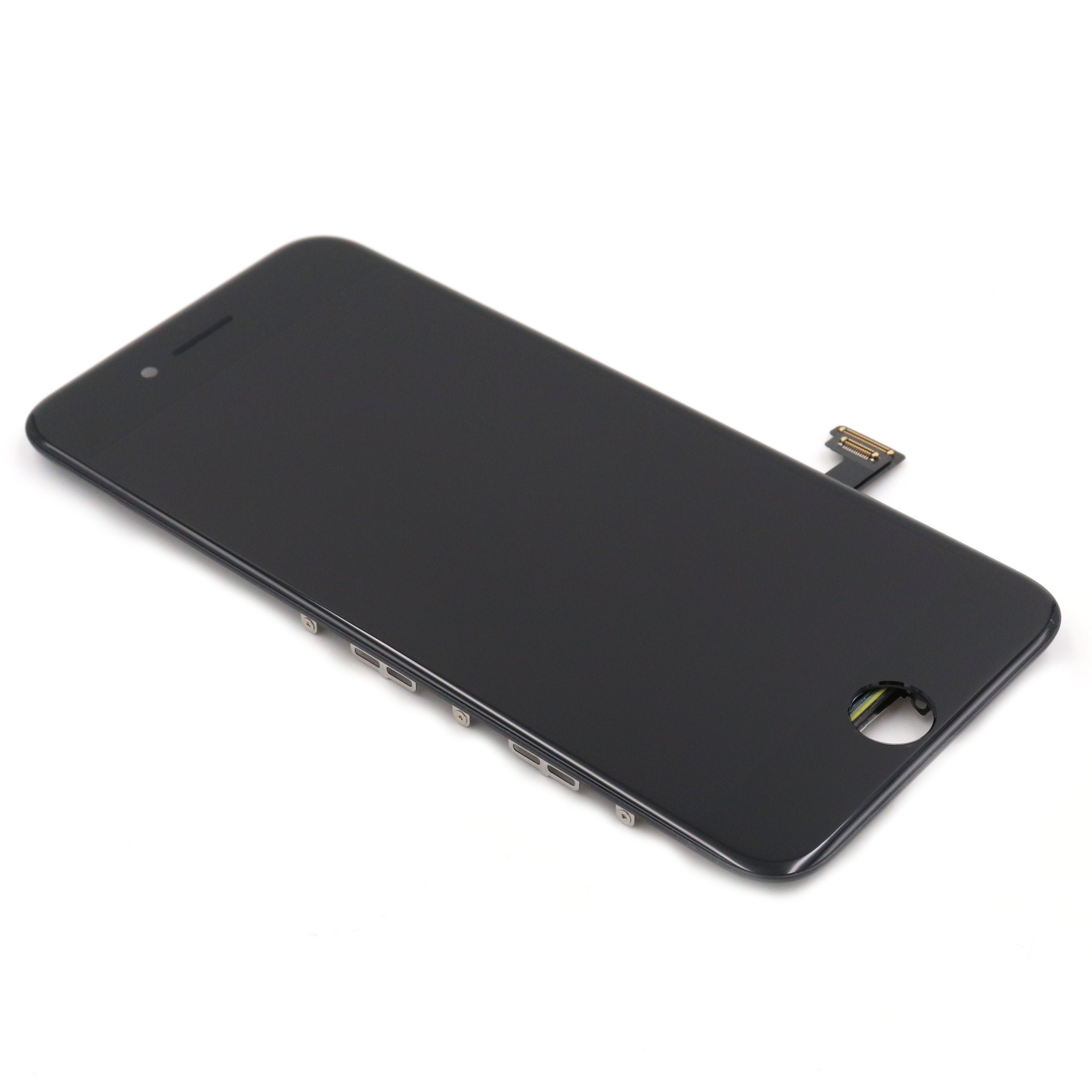 Apple Scherm (incl. achterplaat) voor iPhone 7 Zwart Pulled