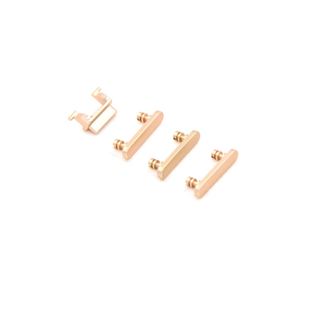 Apple Behuizing-knoppenset voor iPhone 7 Gold OEM-Equivalent
