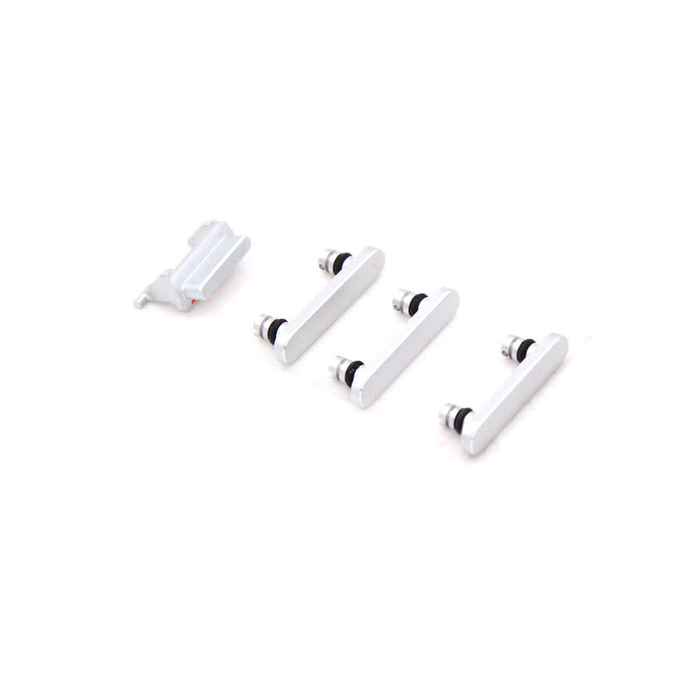Apple Behuizing-knoppenset voor iPhone 7 Zilver OEM-Equivalent