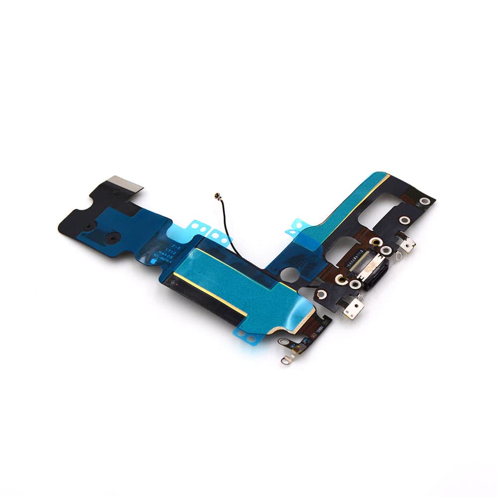Apple Oplaadpoort voor iPhone 7 Plus Zwart Pulled