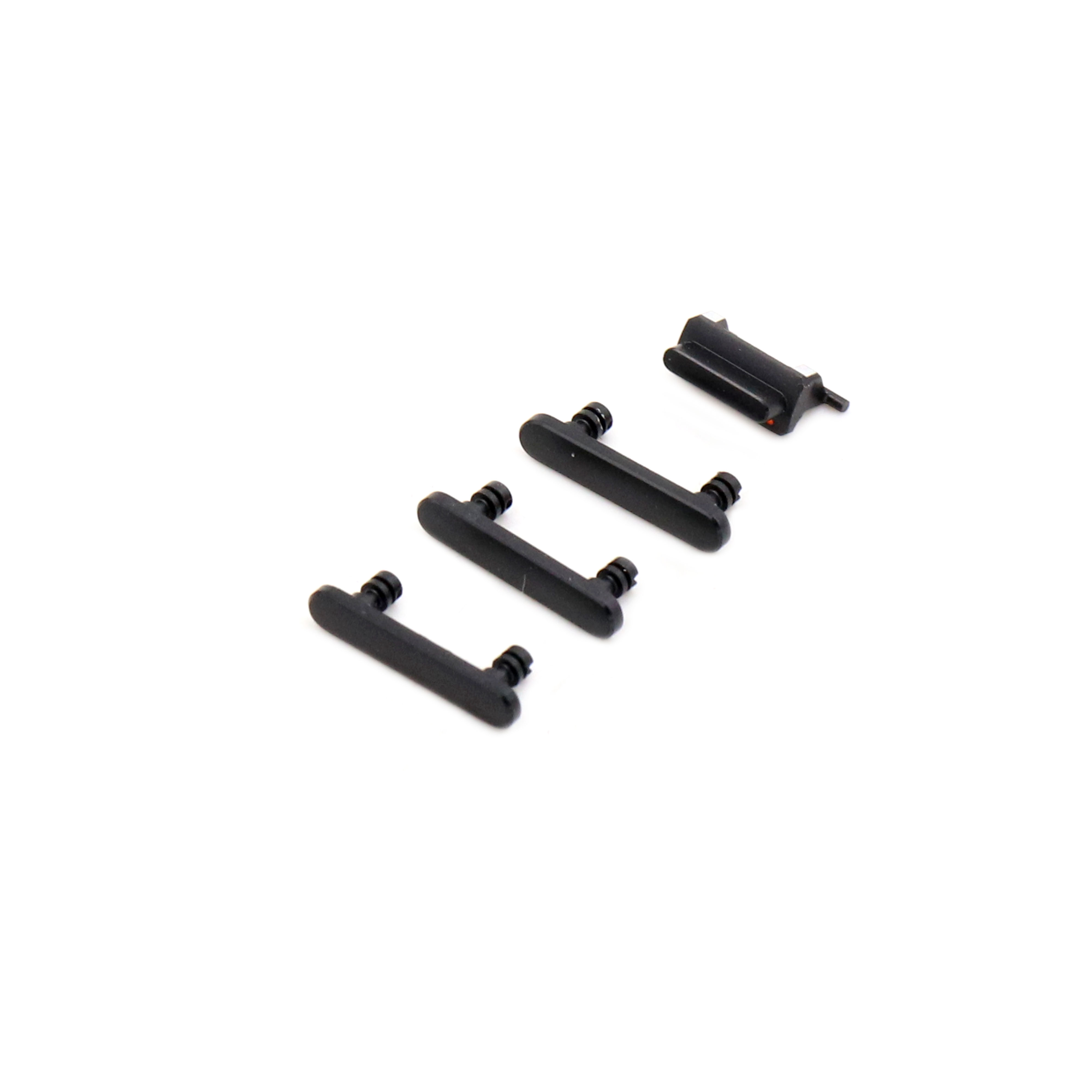 Apple Behuizing-knoppenset voor iPhone 7 Plus Zwart OEM-Equivalent