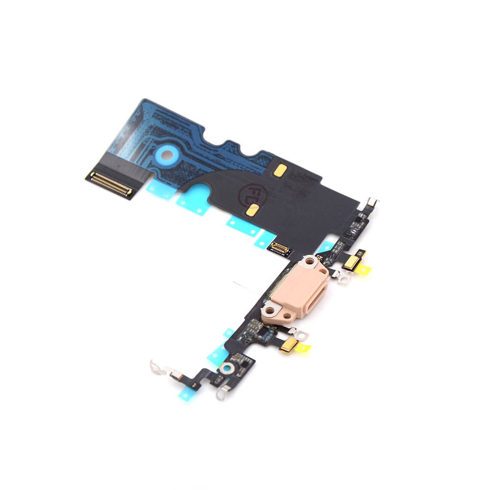 Apple Oplaadpoort voor iPhone 8 Gold Pulled