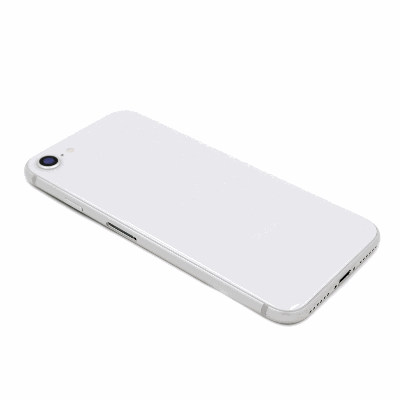 Apple Achterbehuizing met kleine onderdelen voor iPhone 8 Wit Pulled