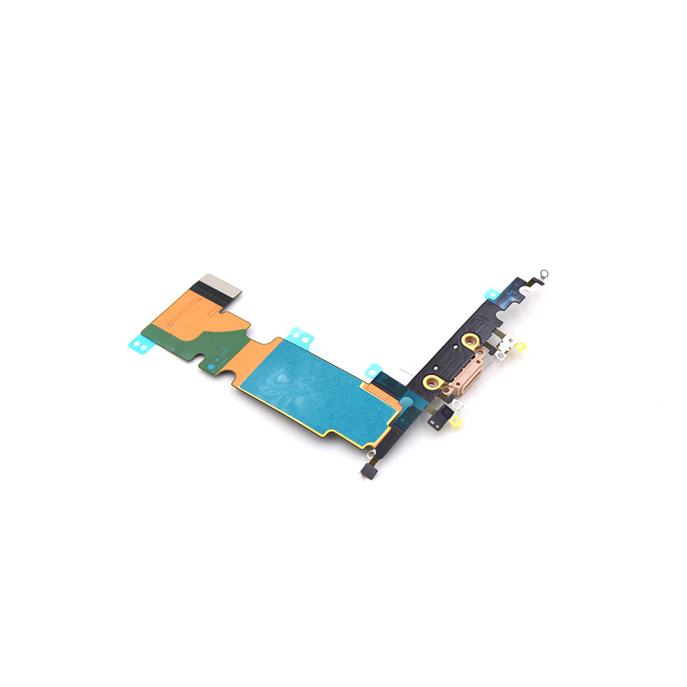 Apple Oplaadpoort voor iPhone 8 Plus Gold Pulled