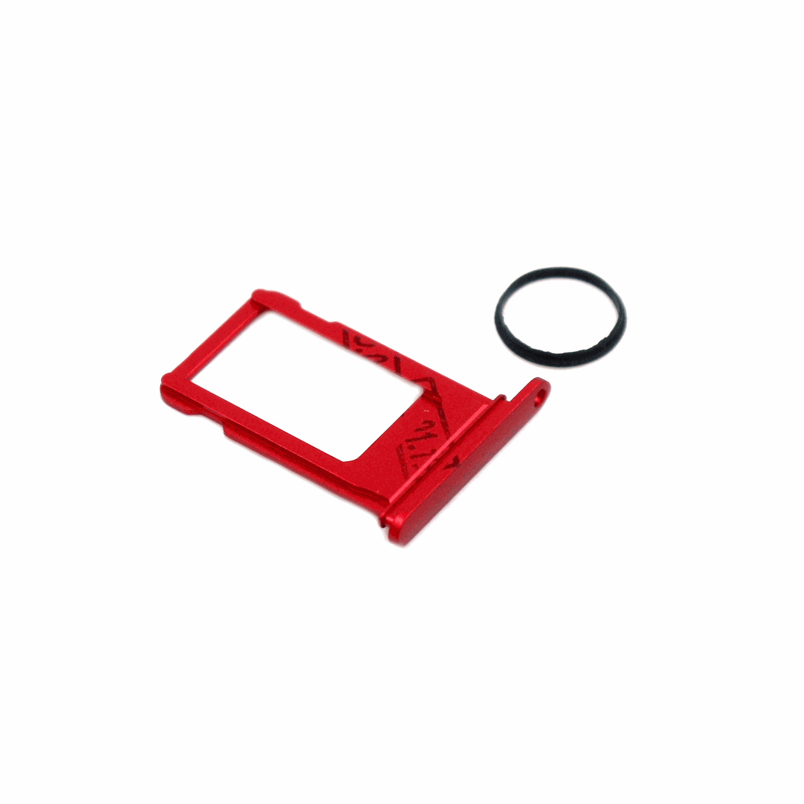 Apple Nano-simkaarthouder voor iPhone 8 Plus Rood OEM-Equivalent