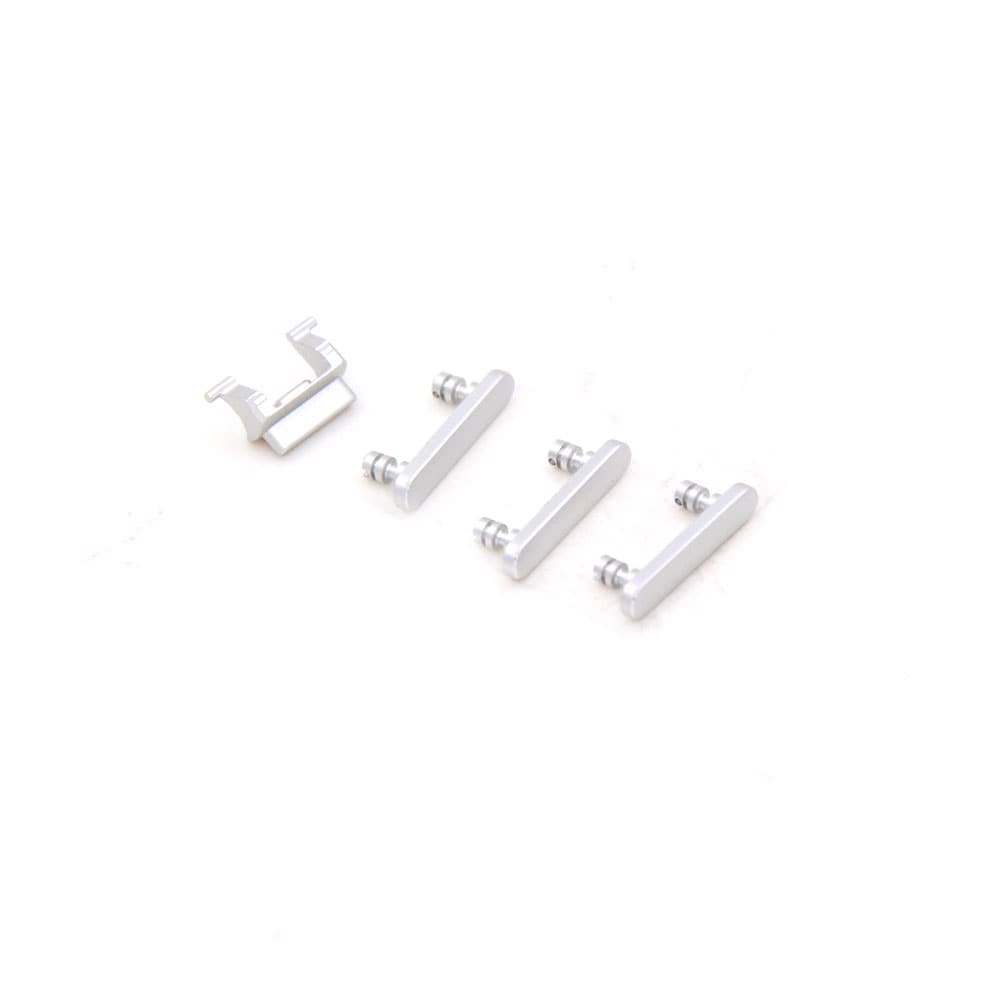 Apple Behuizing-knoppenset voor iPhone 8 Plus Zilver OEM-Equivalent