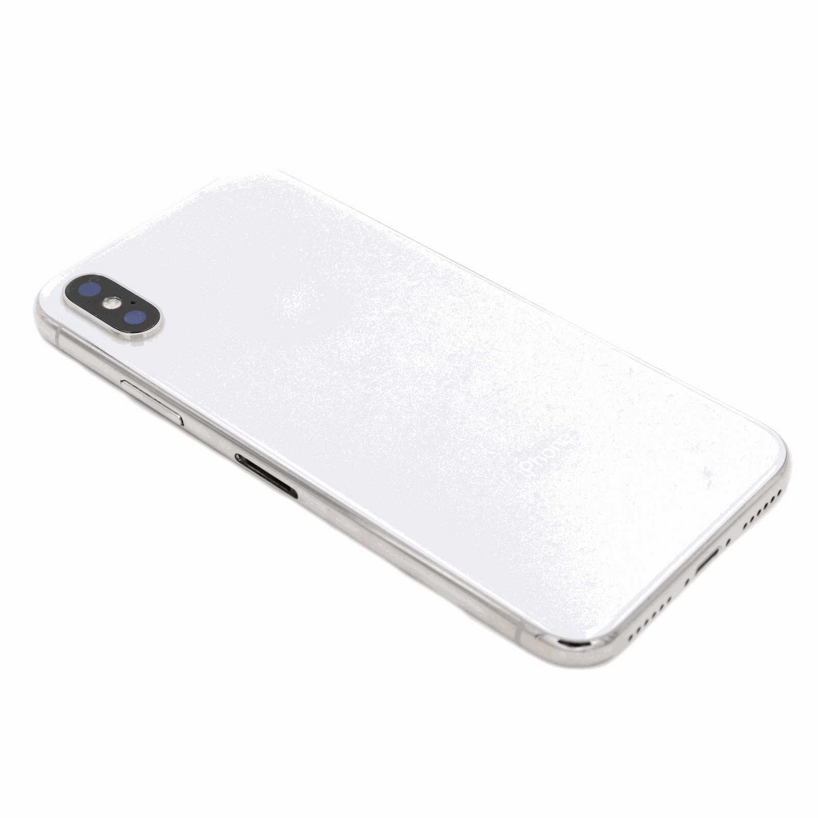 Apple Achterbehuizing met kleine onderdelen voor iPhone X Wit Pulled