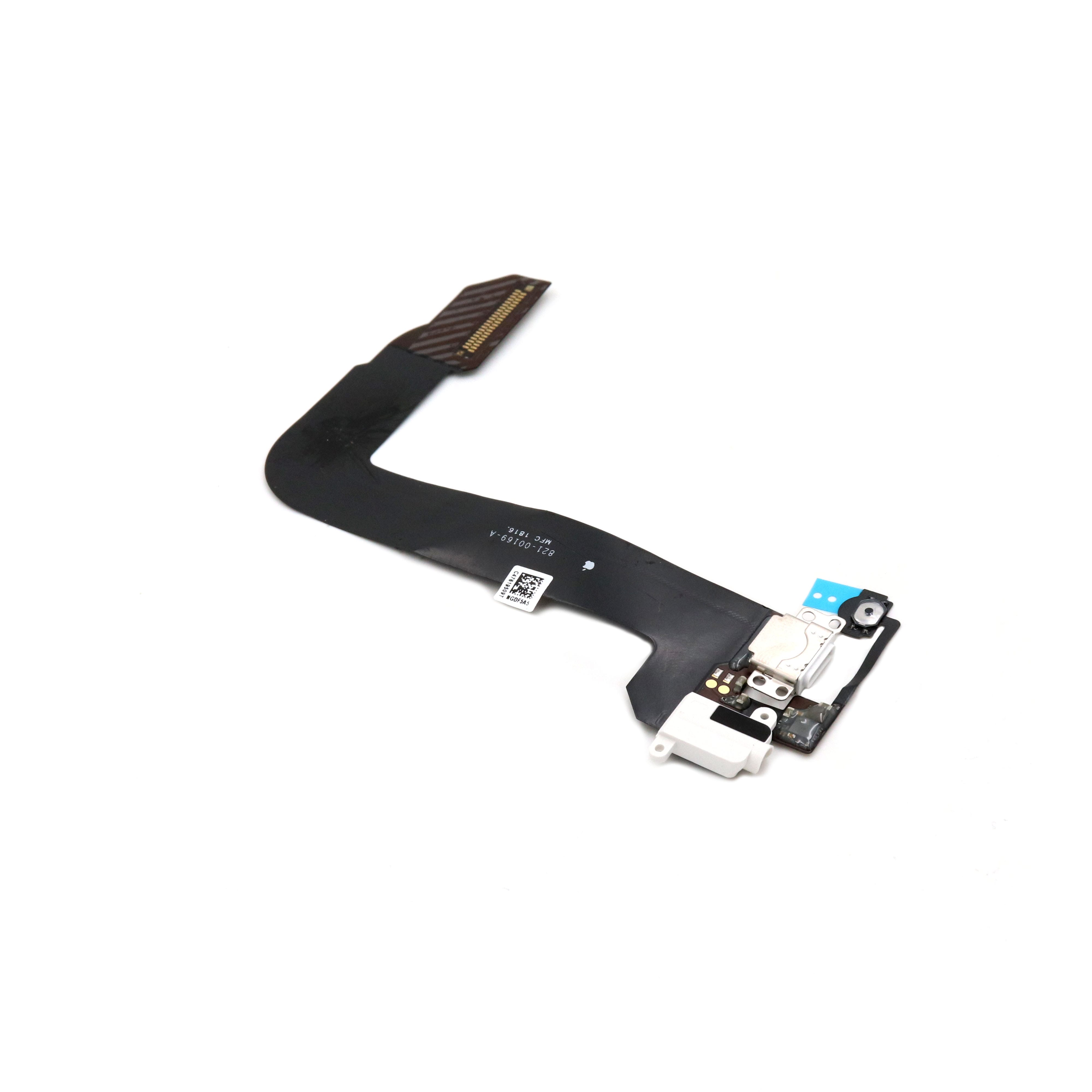 Apple Oplaadpoort met koptelefoonaansluiting voor iPod Touch 6th Gen. Wit OEM-Equivalent