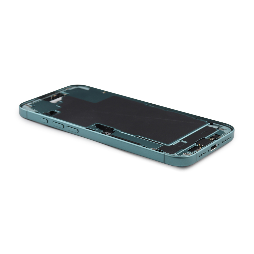 Apple Middle Frame met Power And Volumeknop (US Version) voor iPhone 16 Plus Groen Pulled