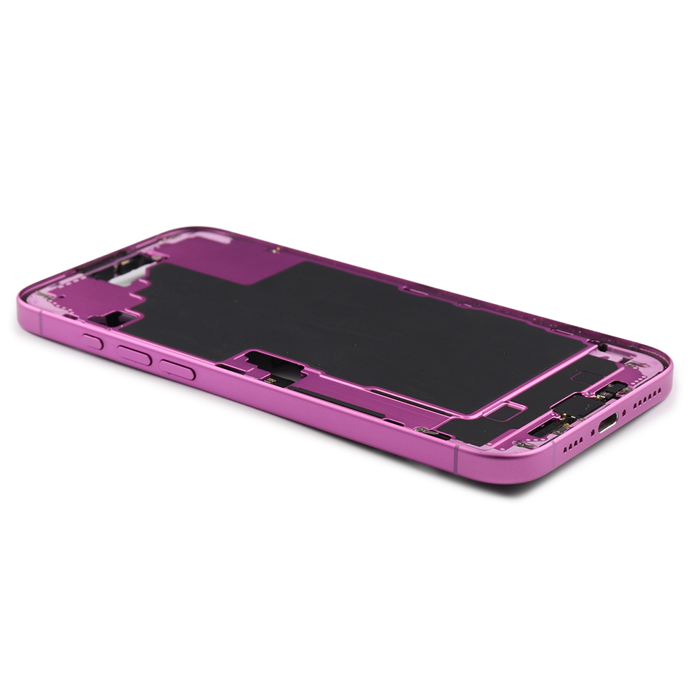 Apple Middle Frame met Power And Volumeknop (US Version) voor iPhone 16 Plus Roze Pulled