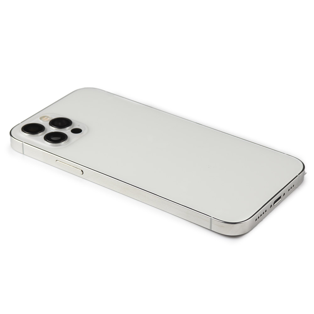Apple Achterbehuizing met kleine onderdelen (EU-versie) voor iPhone 12 Pro Wit Pulled
