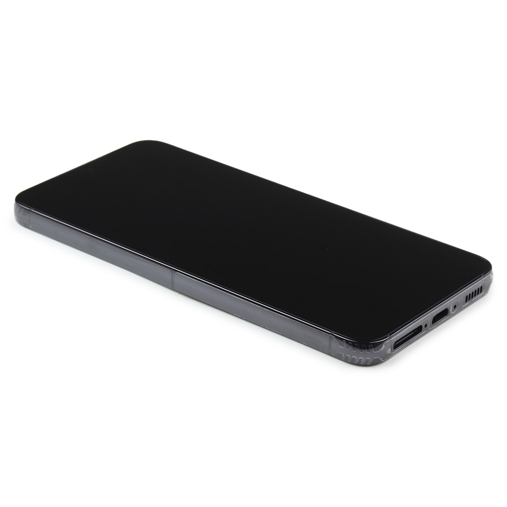 Samsung Scherm (Pre-assembled Frame) Complete met behuizing voor Samsung Galaxy S23 (SM-S911B) Zwart Service Pack