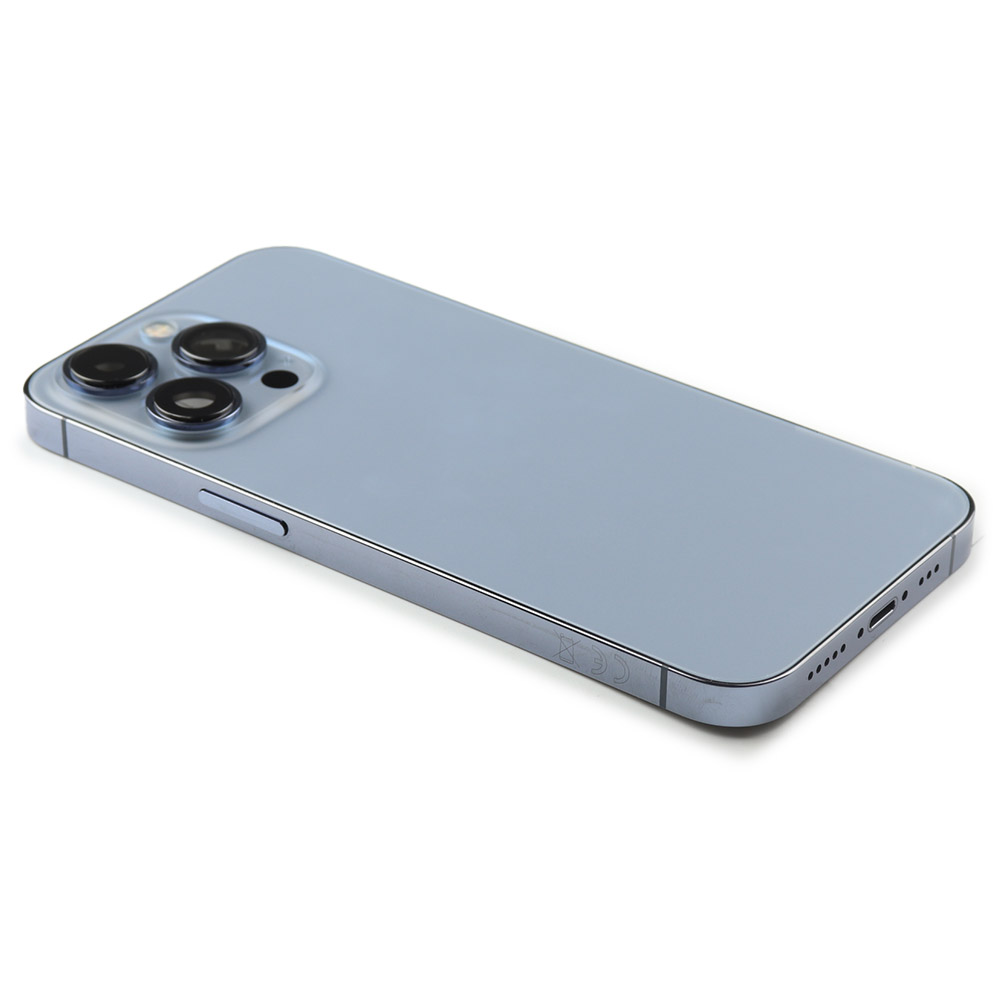 Apple Achterbehuizing met kleine onderdelen (EU-versie) voor iPhone 13 Pro Blauw Pulled