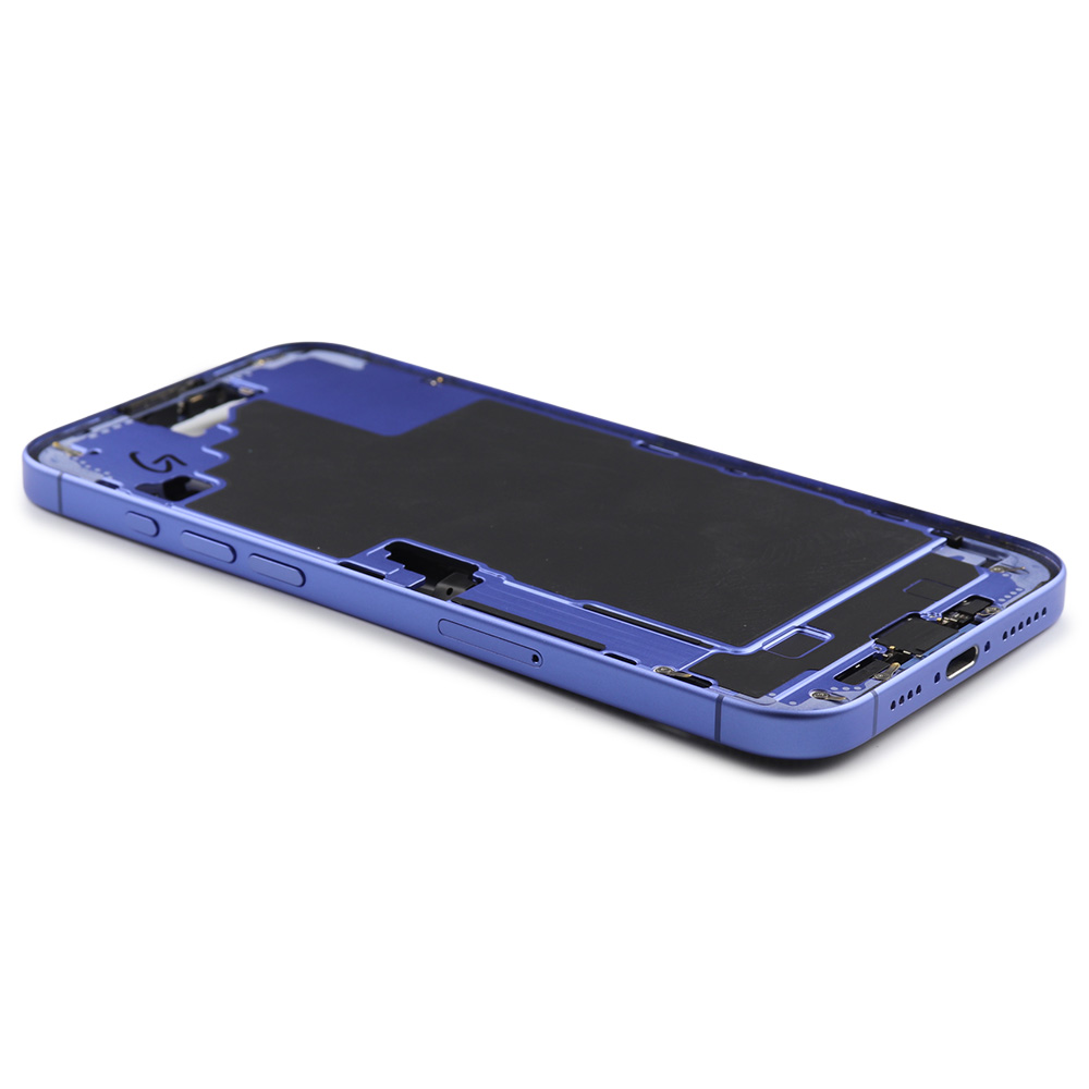 Apple Middenframe met aan/uit- en volumeknop voor iPhone 16 Plus (EU Version) Light blue Pulled B