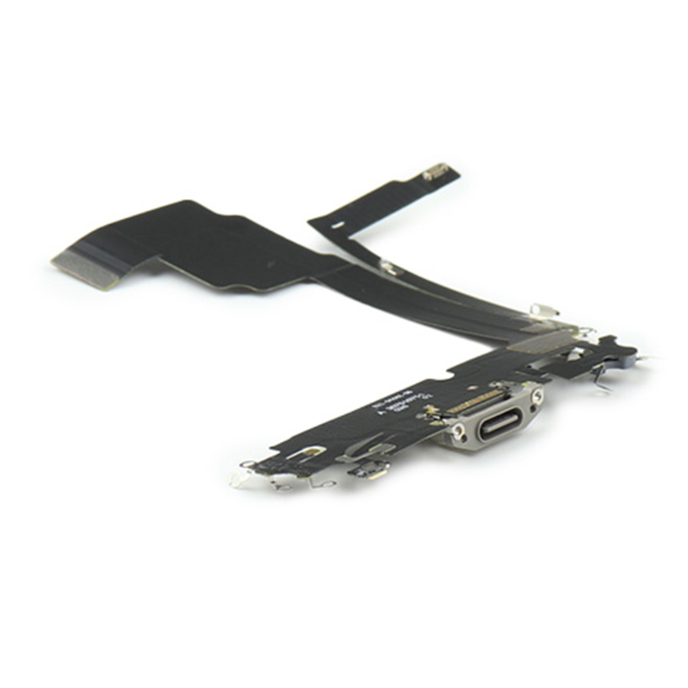Apple Oplaadpoort voor iPhone 15 Pro Max Naturel Titanium Pulled