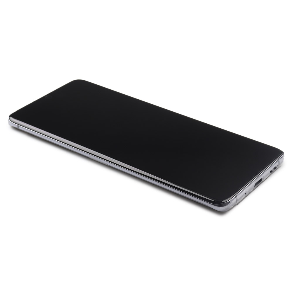 Samsung Scherm met frame (Without Camera) voor Samsung Galaxy S20 Plus Cosmic Grijs Service Pack