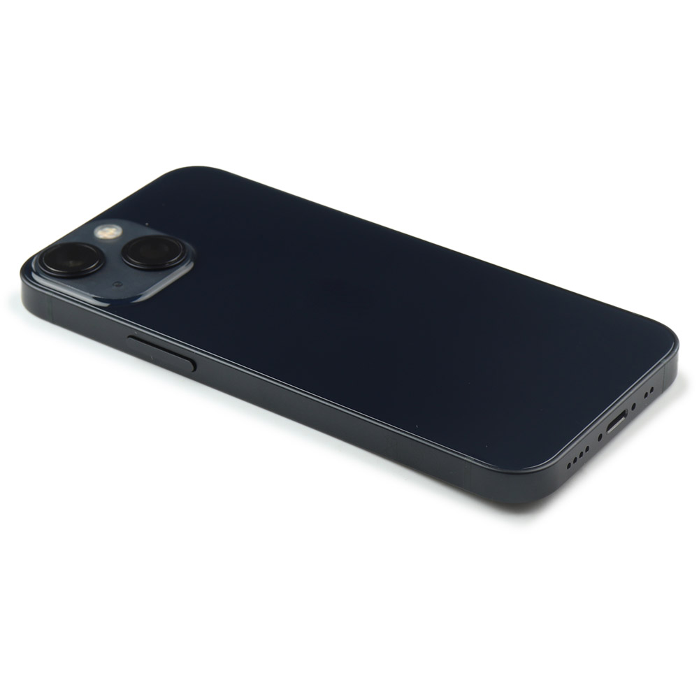 Apple Achterbehuizing met kleine onderdelen (EU-versie) voor iPhone 13 Mini Zwart Pulled