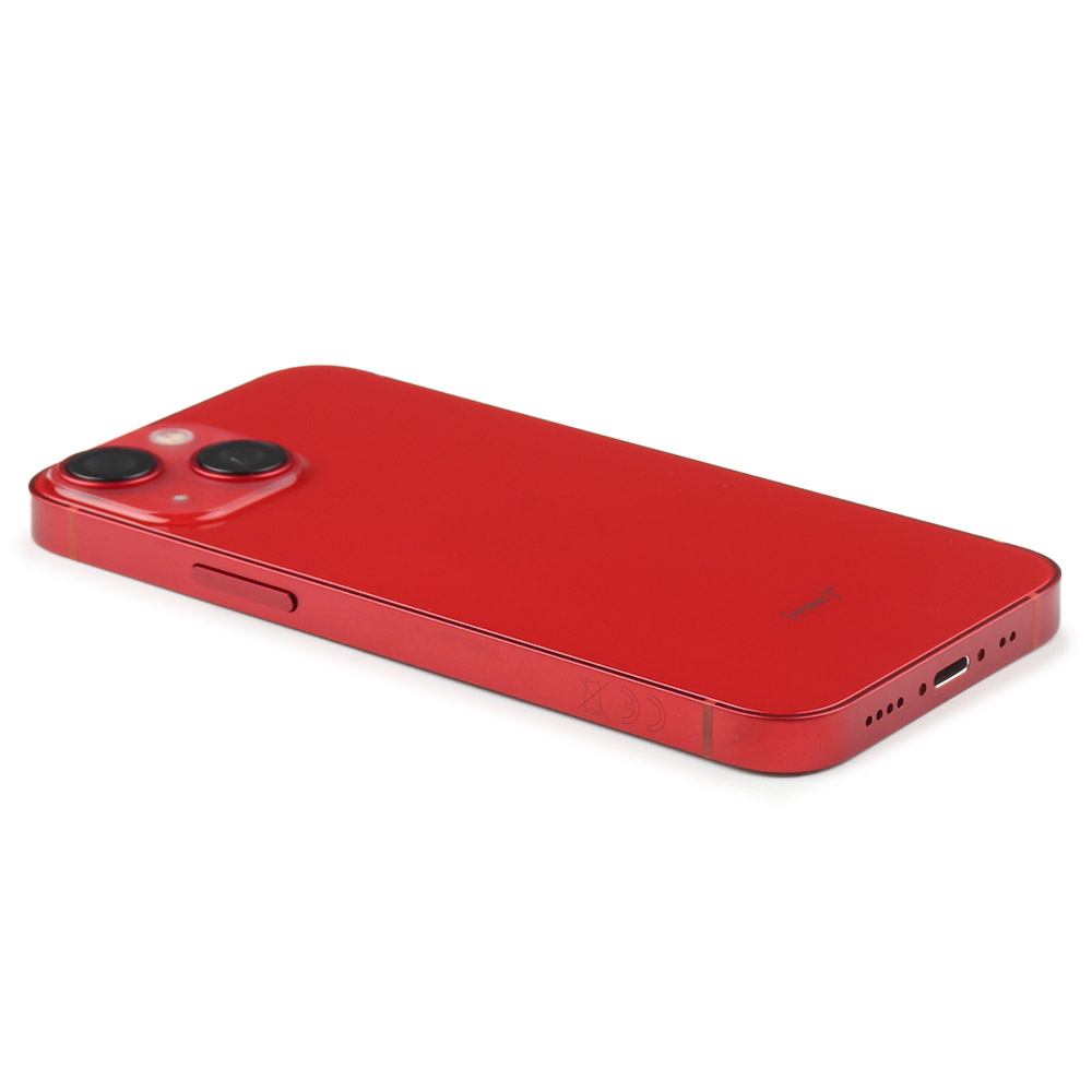 Apple Achterbehuizing met kleine onderdelen (EU-versie) voor iPhone 13 Mini Rood Pulled