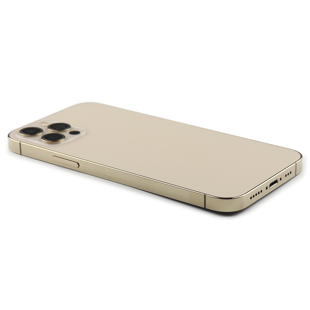 Apple Achterbehuizing met kleine onderdelen (EU-versie) voor iPhone 12 Pro Gold Pulled B