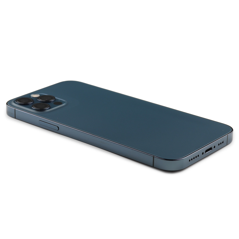 Apple Achterbehuizing met kleine onderdelen (EU-versie) voor iPhone 12 Pro Blauw Pulled B
