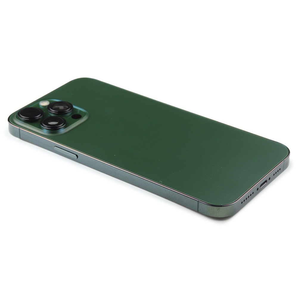 Apple Achterbehuizing met kleine onderdelen (EU-versie) voor iPhone 13 Pro Max Groen Pulled