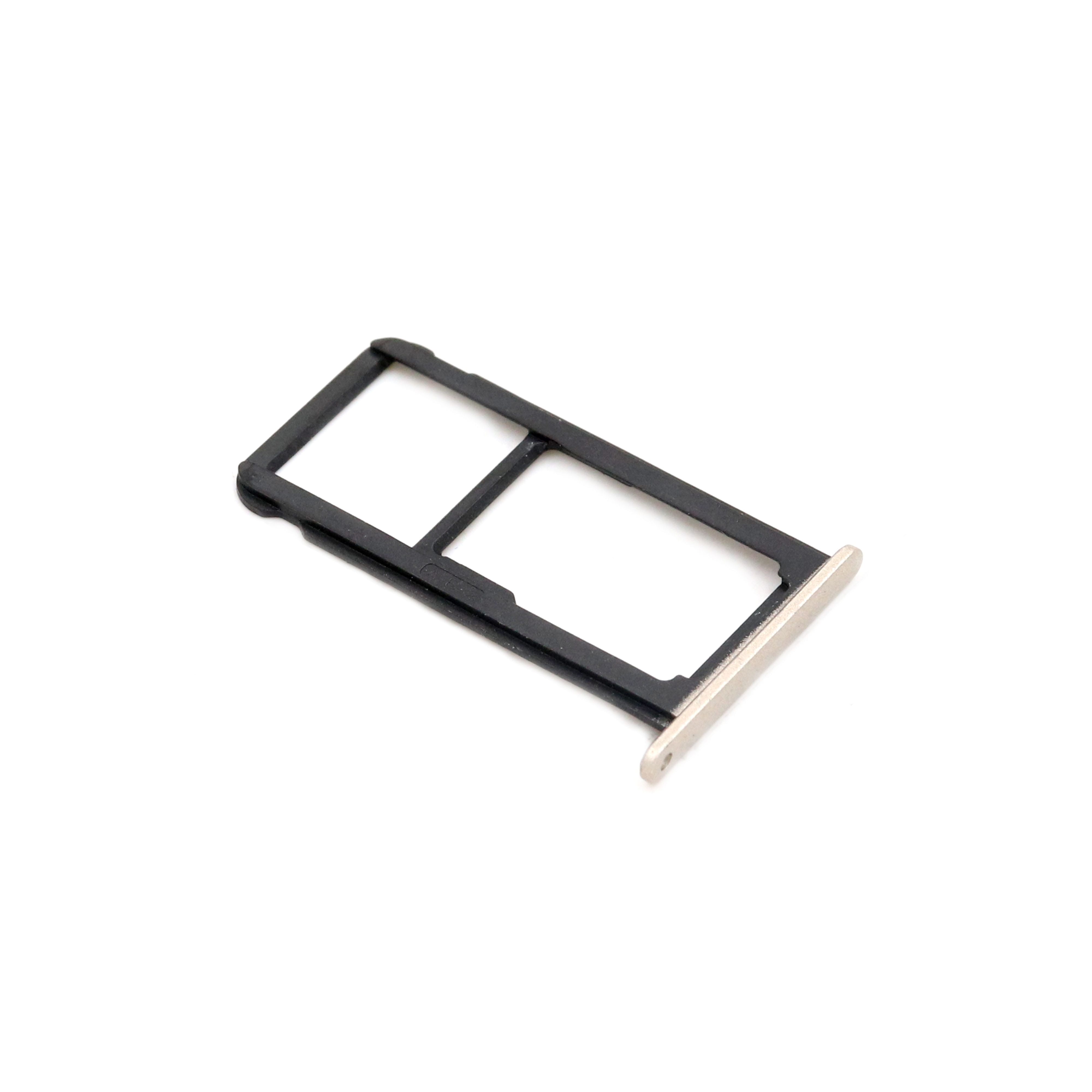 Huawei Sim- en SD-kaarthouder met cover voor Huawei P8 Lite 2017 Gold OEM-Equivalent