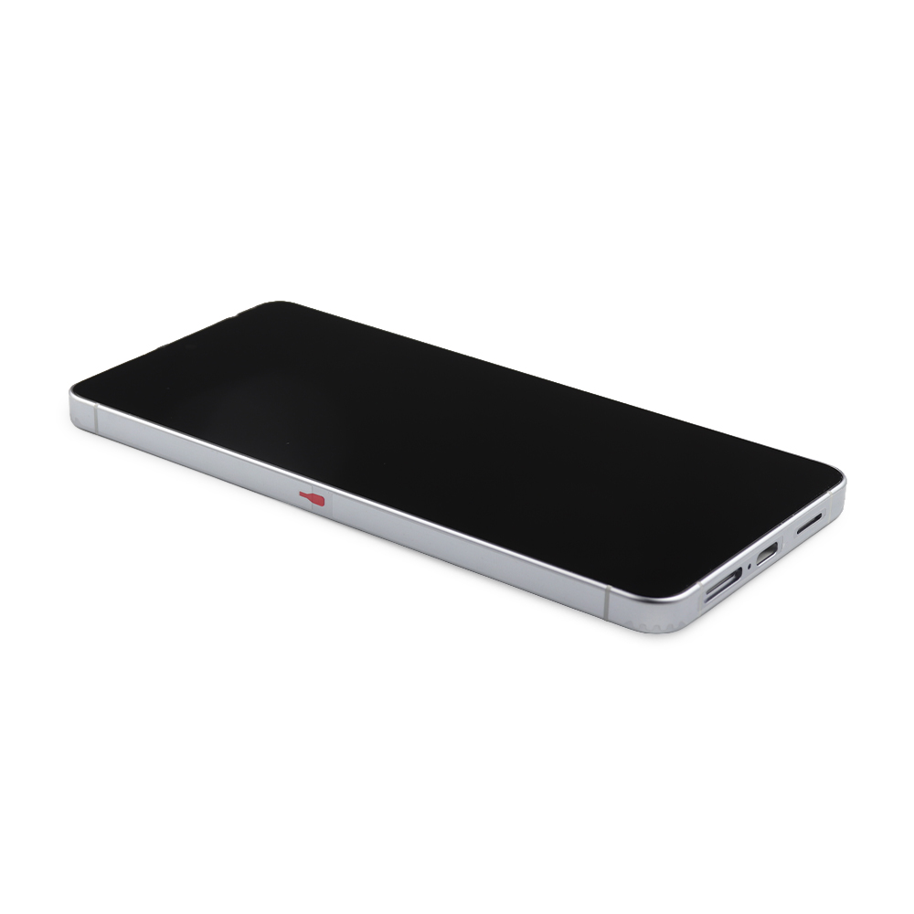Samsung Scherm met frame voor Samsung Galaxy S26 Plus ( SM-S947B) Zilver Shadow Service Pack