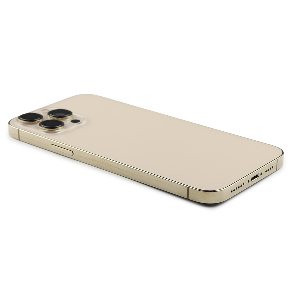 Apple Achterbehuizing met kleine onderdelen (EU-versie) voor iPhone 13 Pro Max Gold Pulled B