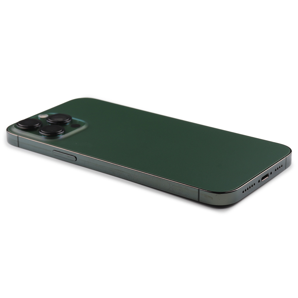 Apple Achterbehuizing met kleine onderdelen (EU-versie) voor iPhone 13 Pro Max Groen Pulled B