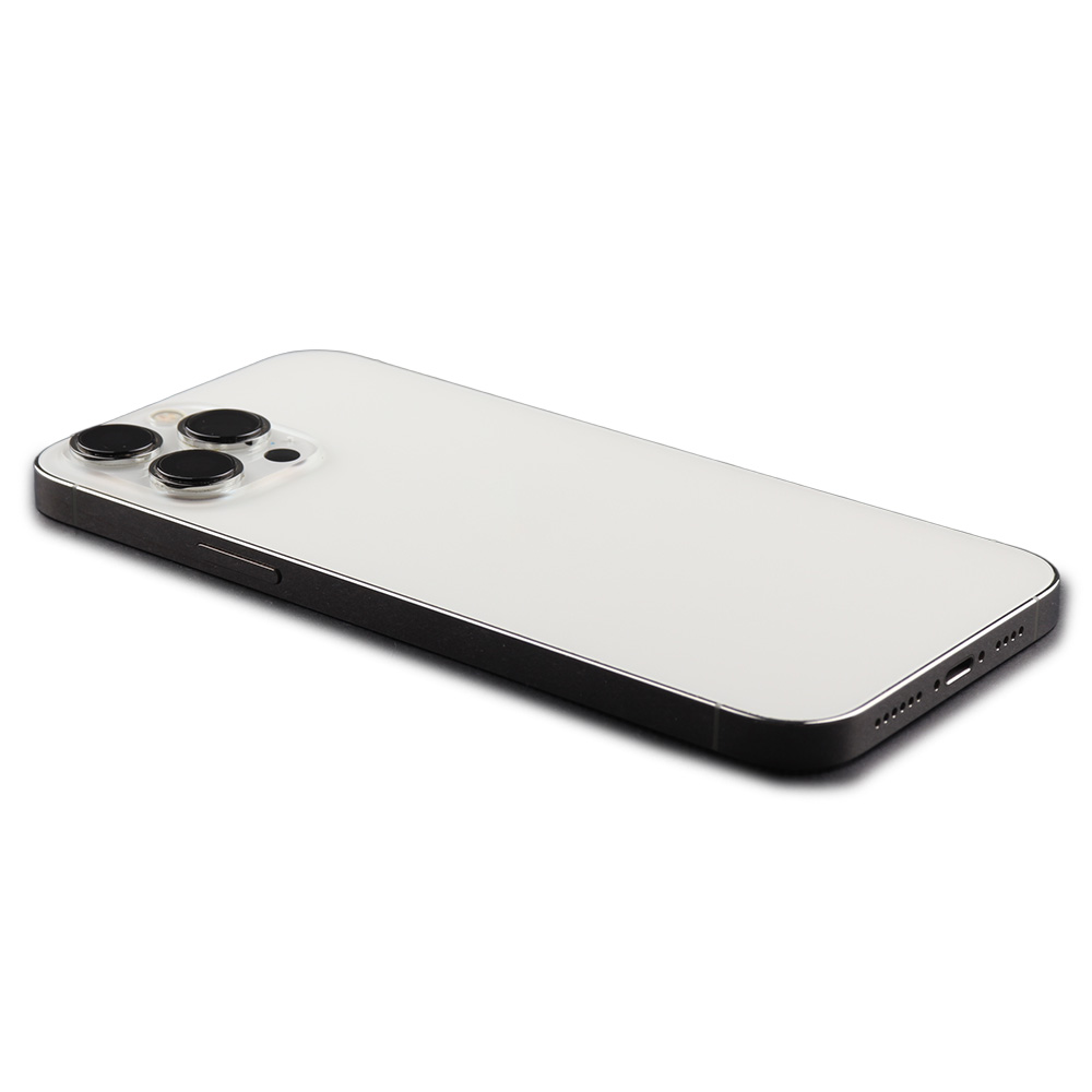 Apple Achterbehuizing met kleine onderdelen (EU-versie) voor iPhone 13 Pro Max Zilver Pulled B