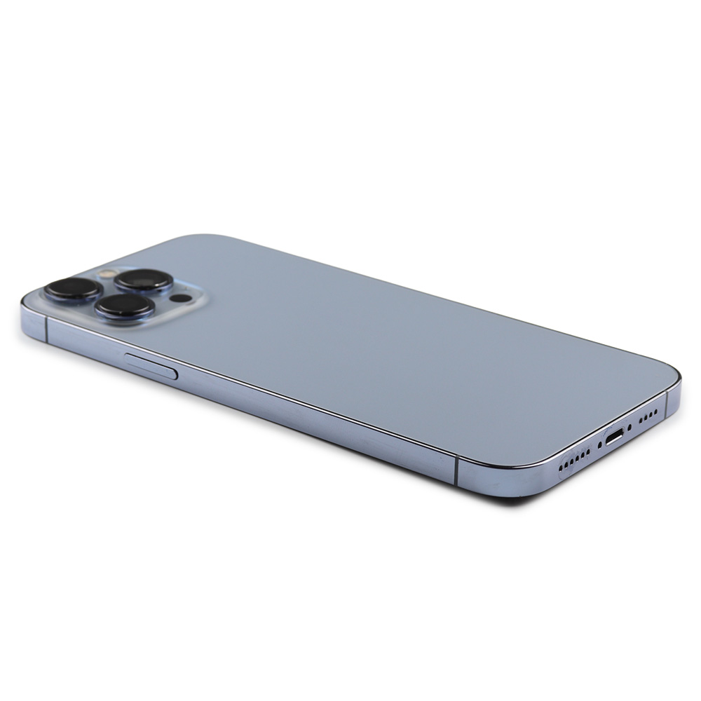 Apple Achterbehuizing met kleine onderdelen (EU-versie) voor iPhone 13 Pro Max Blauw Pulled B