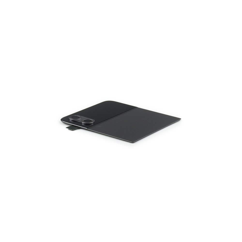 Samsung Backcover with Scherm voor Samsung Galaxy Z Flip4 Zwart Service Pack
