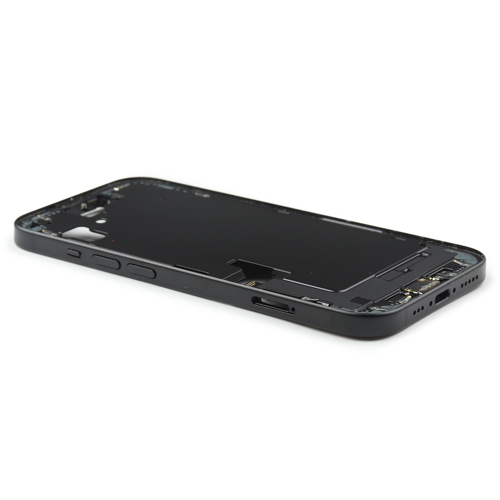 Apple Middenframe met aan/uit- en volumeknop voor iPhone 15 (EU Version) Zwart Titanium Pulled