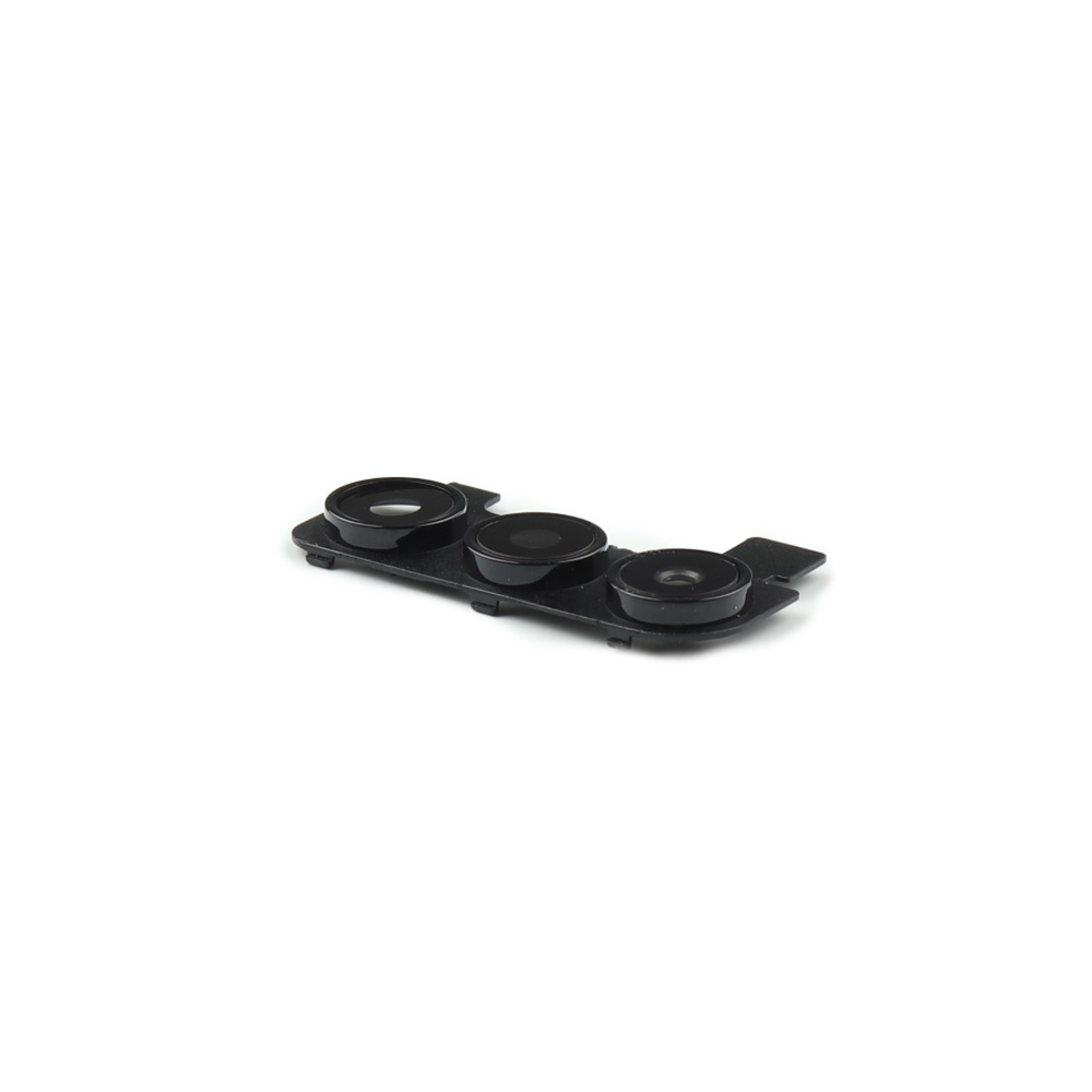 Samsung Achtercamera Lens Cover With Frame voor Samsung Galaxy A15 (SM-A155F) Zwart OEM-Equivalent