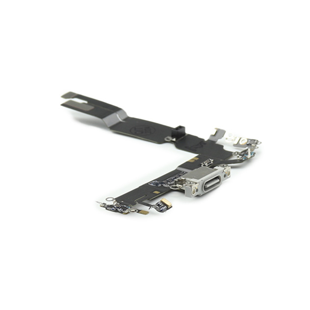 Apple Oplaadpoort voor iPhone 16 Wit Pulled