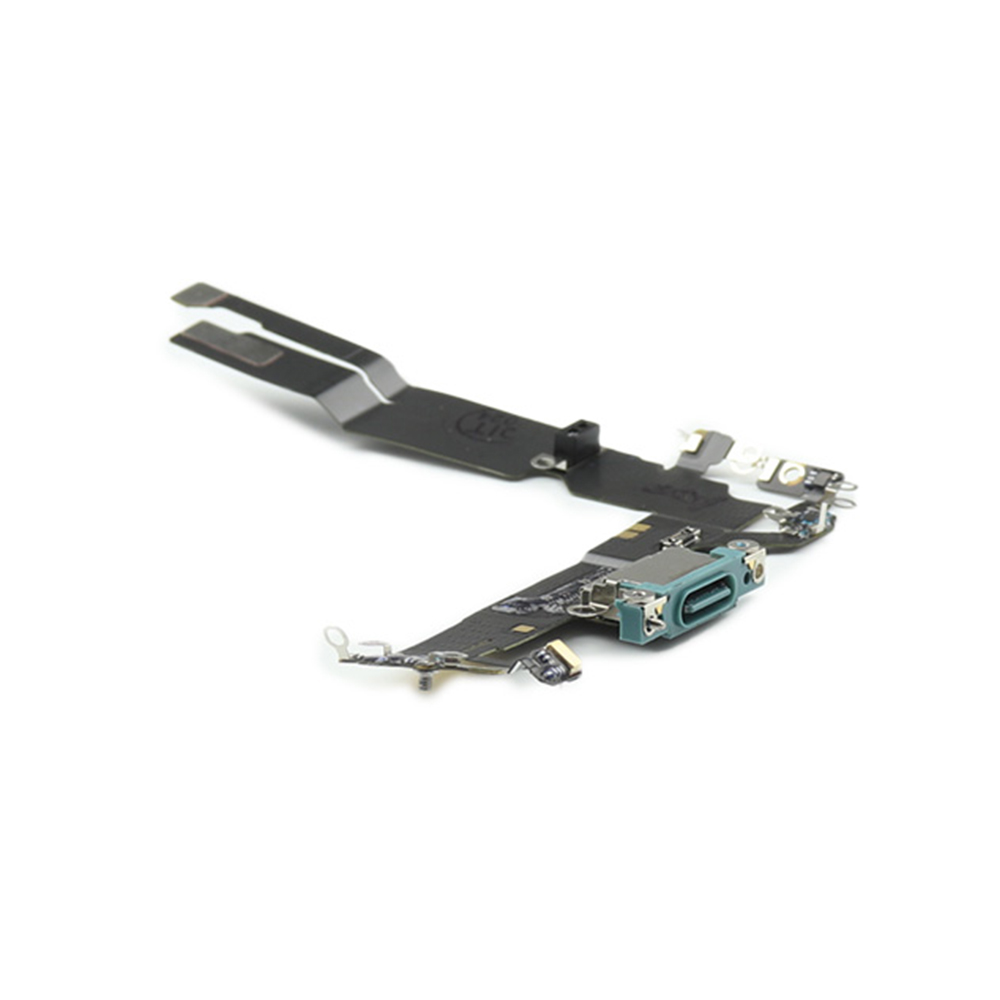 Apple Oplaadpoort voor iPhone 16 Groen Pulled