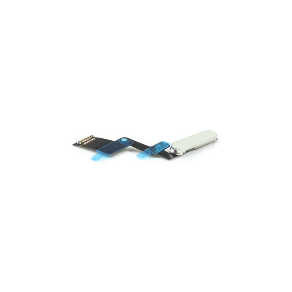 Apple Aan/uit-knop kabel met Finger Print Sensor voor iPad Air 5 (2022) Zilver OEM-Equivalent