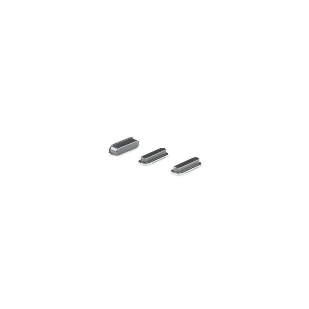 Apple behuizing Buttons Set voor iPad 9 (10.2) (2021) Grijs OEM-Equivalent