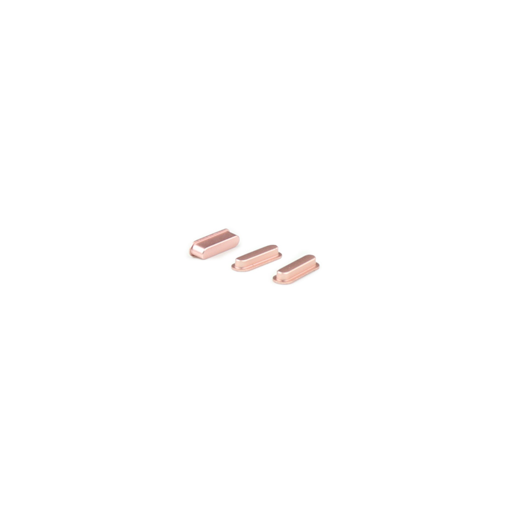 Apple behuizing Buttons Set voor iPad 9 (10.2) (2021) Gold OEM-Equivalent