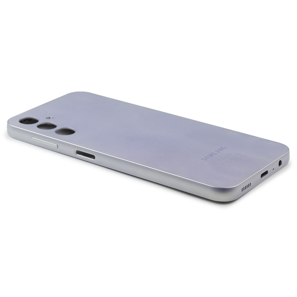 Samsung Back Cover voor Samsung Galaxy A14 4G (A145) Zilver Service Pack