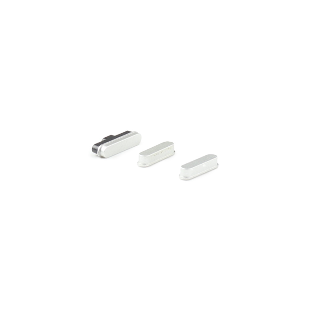 Apple behuizing Buttons Set voor iPad Pro 12.9 (2021) Spacegrijs OEM-Equivalent