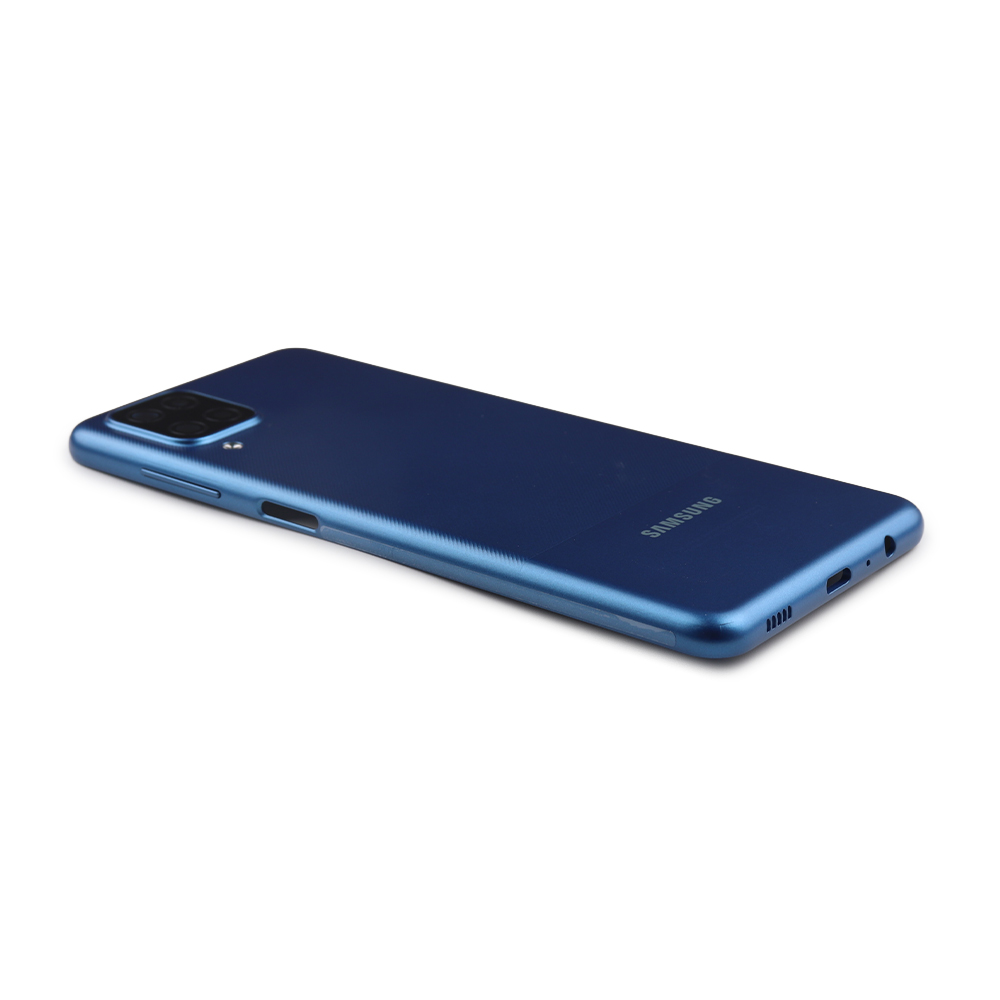 Samsung Achterkant voor Samsung Galaxy A12 Blauw Service Pack